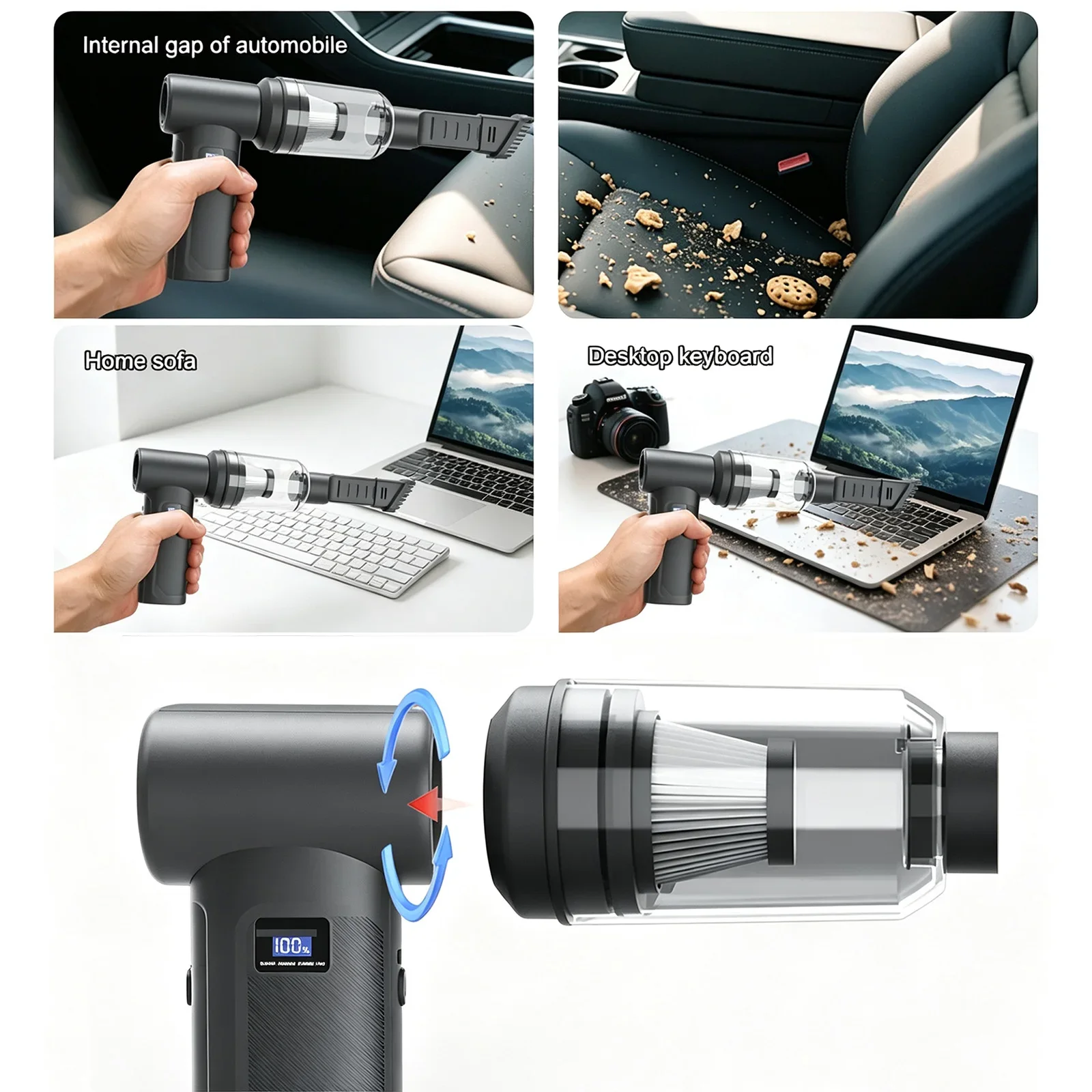 Mini Ventilador Turbo de 90000 - Dryer Car Blower reseña y precio