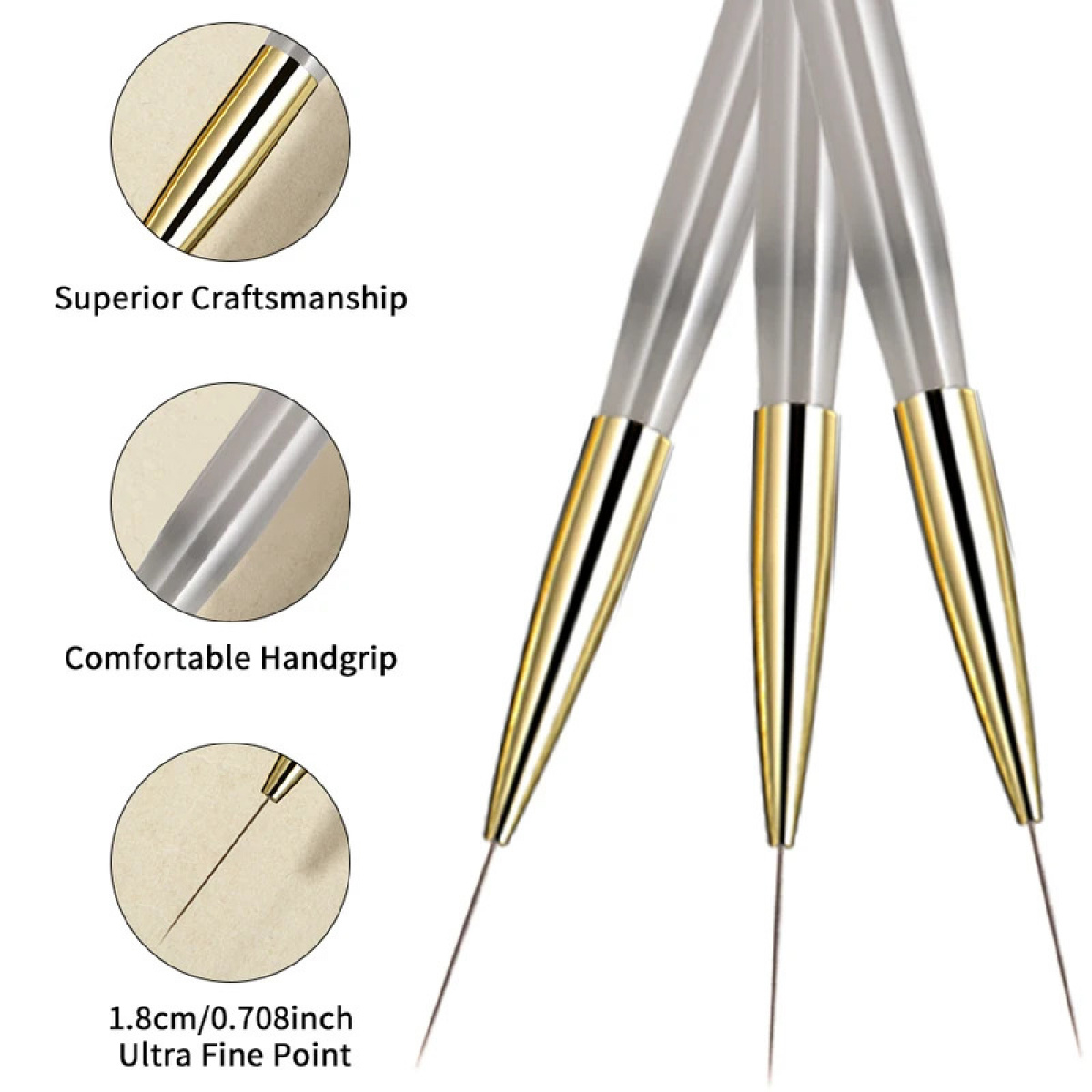 Juego de 1/2/5 pinceles para d - Detailing Brush Set reseña y precio